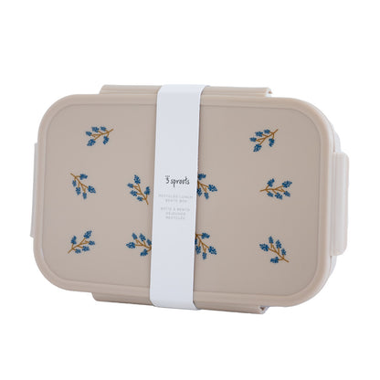 blueberry taupe recycled plastic bento box