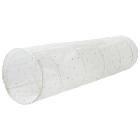 blueberry ivory recycled fabric play tunnel