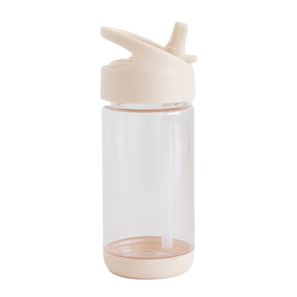 sand recycled plastic water bottle